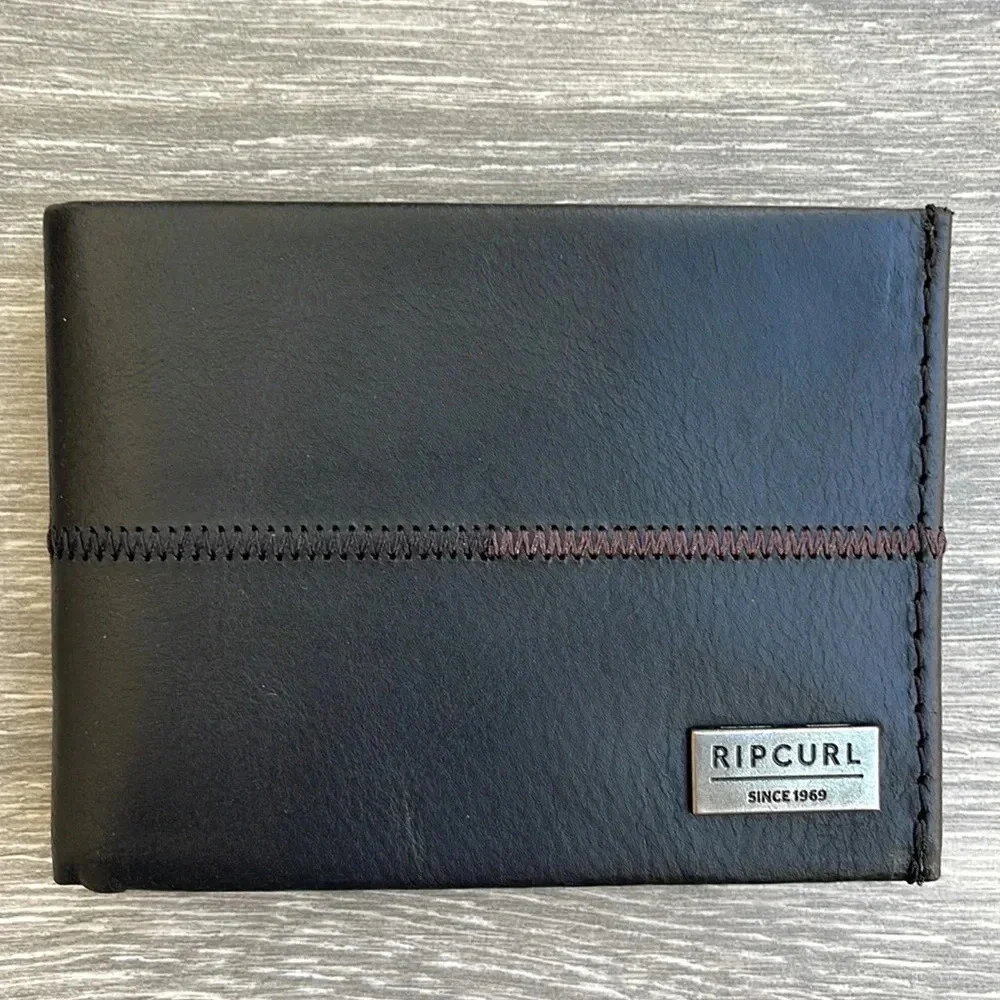 Rip Curl Stitched RFID All Day Wallet, black